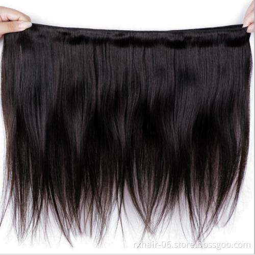 Brazilian Hair Wholesale Distributors 4 Bundles With Silk Closure Brazilian With Free Part